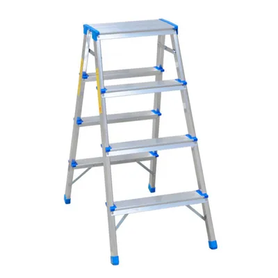 Obrázok produktu pre Obojstranný Hliníkový Rebrík 90 Cm 3 Stupne + Plošina - Dr8003
