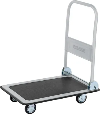 Produktbild von Kreator Krt670101 470x730 Mm 150kg Faltbare Schubkarre Silber  Silber One Size