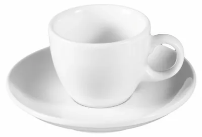 Immagine prodotto di Seltmann Weiden Espressotasse 1132 mit Untertasse VIP. Weiß, Becher, Porzellan, 90 ml, 001.242204