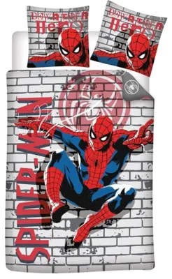 Obrázek produktu pro Spiderman Downtown peřina 140×200cm, 65x65 cm