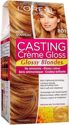 Produktbild von L'Oréal Paris Casting Creme Gloss Hair Dye Nr.801 Satin Blonde
