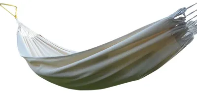 Produktbild von Single Hängematte natur 209 aus 100% Baumwolle Tuchhängematte