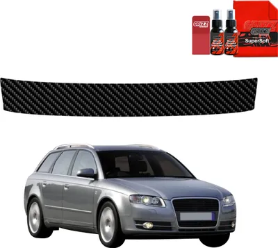 Obrázok produktu pre Ochranná fólia z uhlíka Grizz Protector pre nakladaciu hranu – Audi A4 B7 Avant (2004–2008)