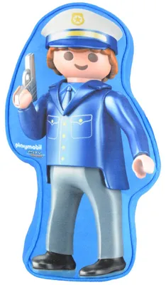 Produktbild von PLAYMOBIL Kissen 'Police' ca. 26 x 39 cm