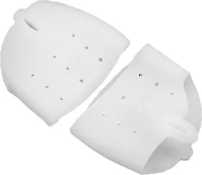 Immagine prodotto di Protezioni in silicone per le dita dei piedi 2 pezzi - bianco
