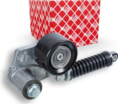 Produktbild von FEBI BILSTEIN 106578 Riemenspanner Keilrippenriemen passend für MERCEDES-BENZ TRAVEGO (O 580) Ø80mm Rolle