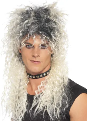 Produktbild von Hair Metal blond - Kostüm Perücke für Fasching