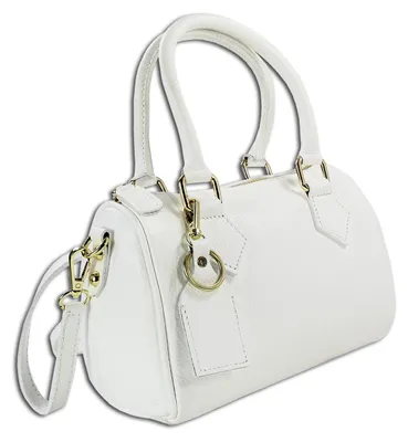Image de Sac en cuir Toscanto Sac à bandoulière blanc OTTM807UW
