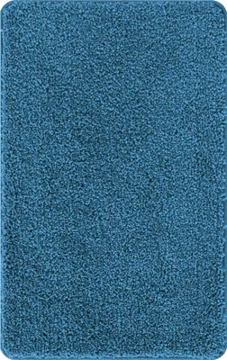 Produktbild von 2-teiliges Badematten-Set Blau Polypropylen Rutschfest, Badematten DesignMöbel Neu