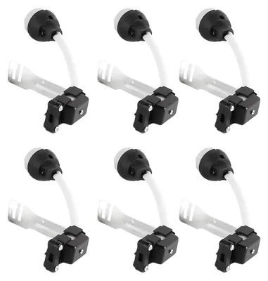 6er-Pack keramische GU10-Lampenfassung, 15 cm, 250 V, 60 W