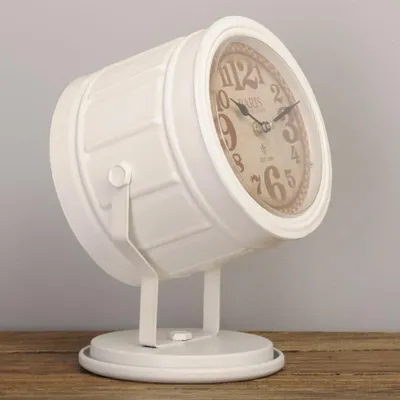 Immagine prodotto di Orologio da tavolo vintage SPOT, circa 30 cm, design retrò, in metallo