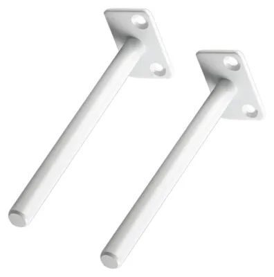 Immagine prodotto di Supporti a T, bianchi, da 150 mm (2 pezzi)