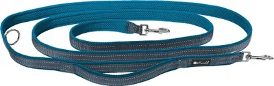 Produktbild von Petlando Outdoor Führleine 3 m verstellbar mit Sicherheitsgriff petrol Hundeleine Leine Hund Größe L
