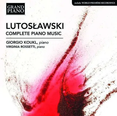 Obrázek produktu pro Witold Lutoslawski (1913-1994) - Sämtliche Klavierwerke -   - (CD / S)