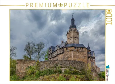 Produktbild von CALVENDO Puzzle Burg Falkenstein | 1000 Teile Lege-Größe 64x48cm Foto-Puzzle für glückliche Stunden