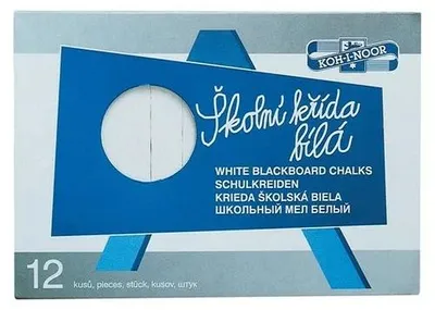 Krieda, hranatá, KOH-I-NOOR, biela