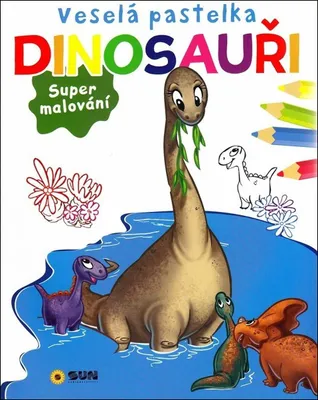 Zdjęcie produktu dla Wesołe kredkowe dinozaury