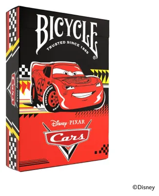 Produktbild von Bicycle® Disney Cars (Designer Spielkarten, Poker, Skat...)