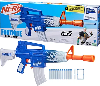 Obrázek produktu pro Nerf Fortnite F4108EU4, Dětský blaster, 8 rok/roky, 99 rok/roky, Fortnite, 785 g