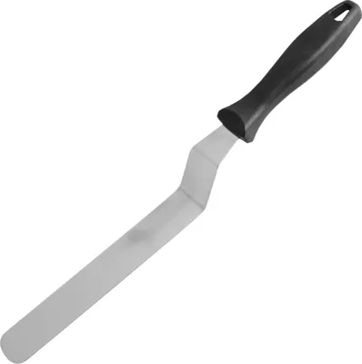 Immagine prodotto di Fmprofessional Spatola angolare per pasticceria, in acciaio inox, lavabile in lavastoviglie, dimensioni 37 cm