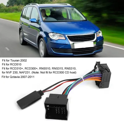 Obrázek produktu pro Modul autorádia Bluetooth Aux Cable Adapter Vhodný pro RCD510 300+ 310 RCD210