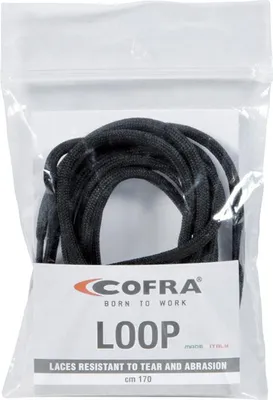 Produktbild von Cofra Schnürsenkel schwarz 150 cm