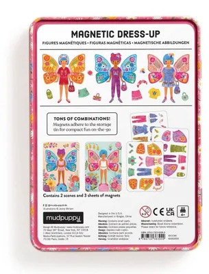 Produktbild von Mudpuppy Magnetische Kleidung: Schmetterlingsmädchen