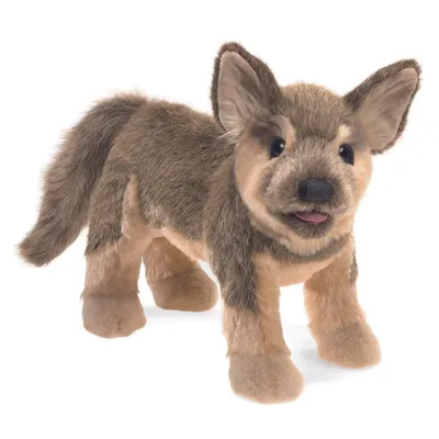 Produktbild von Folkmanis Handpuppe Schäferhundwelpe 38 cm