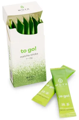 HERBATA ZIELONA MATCHA JAPOŃSKA W SASZETKACH BIO (7 x 1,5 g) 10,5 g - MOYA MATCHA