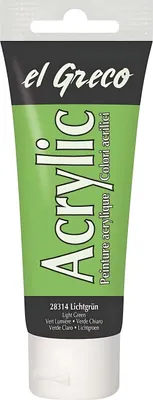 Produktbild von KREUL el Greco Acrylic Lichtgrün 75 ml Tube