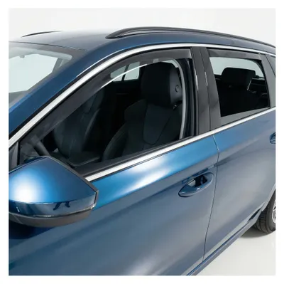 Produktbild von Windabweiser Regenabweiser für Skoda Octavia 2020-2025 Dunkel Acryl 4tlg, KI-generiertes Bild