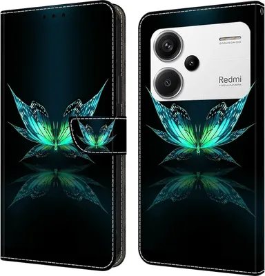 Obrázok produktu pre Puzdro na mobilný telefón Xiaomi Redmi Note 13 Pro Plus z umelej kože v tvare knihy s motívom 9 – puzdro na ochranu
