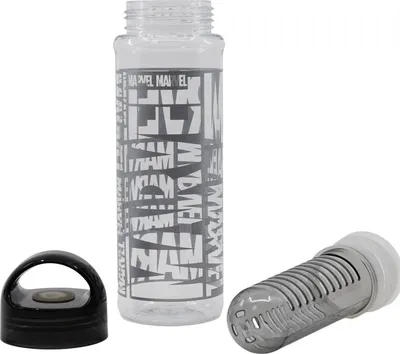 Image de Gourde en plastique avec passoire MARVEL 750ml, 02094