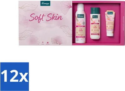 Produktbild von Kneipp - Soft Skin Collection Luxus Geschenkset - Duschschaum - Vorteilspack - 12 Stücke