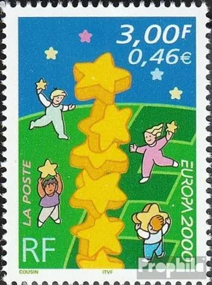 Produktbild von Briefmarken Frankreich 2000 Mi 3468 (kompl.Ausg.) postfrisch Europa