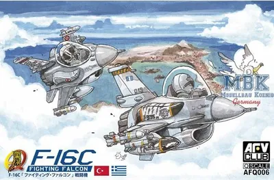 Obrázok produktu pre AFV Club AFVQ006 F-16C Fighting Falcon Egg Plane