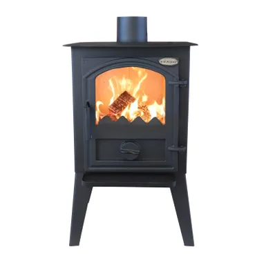Obrázok produktu pre Sporák Retro model 1 LL s liatinovými dvierkami, energetická účinnosť A 7,7 kW, 530 x 410 x 877 mm s niklovou alebo rúrkovou rukoväťou