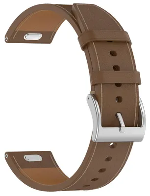 Obrázek produktu pro Techsuit – Watchband 20 mm (W073) řemínek pro Samsung Galaxy Watch 4/5/Active 2, Huawei Watch GT 3 (42 mm)/GT 3 Pro (43 mm) – hnědý