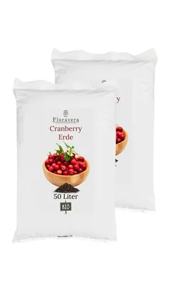 Produktbild von Floravera Premium Cranberryerde Pflanzerde 2 x 50 Liter