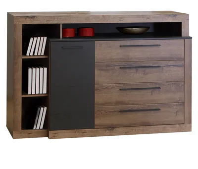 Produktbild von Sideboard Bellevue Kommode Schwarzeiche und Schlammeiche