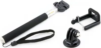Zdjęcie produktu dla MONOPOD SELFIE STICK + UCHWYT NA TELEFON do GoPro