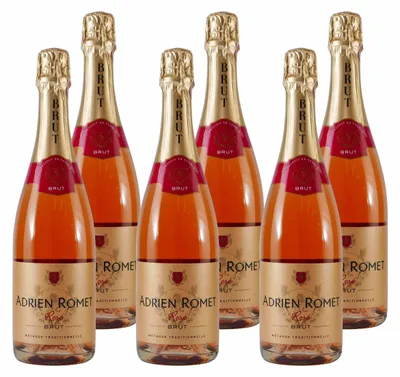 Produktbild von Adrien Romet Rosé Brut (6 x 0,75L)