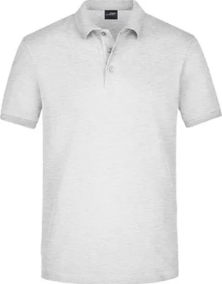 Produktbild von James+Nicholson JN710 | Herren Elastic Polo Piqué - Farbe: Grey Heather - Größe: XL