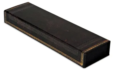 Produktbild von Paperblanks Pencil Case - Black Moroccan