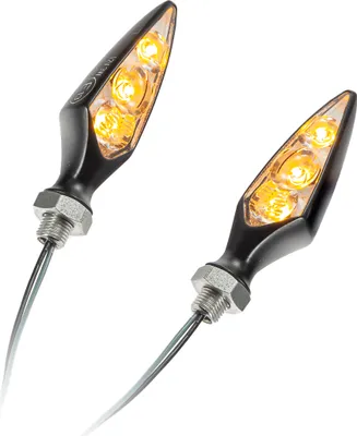 Zdjęcie produktu dla Kierunkowskazy LED Kellermann Rhombus S Dark, przyciemniane na czarno, para tylna