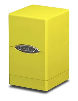 Produktbild von Ultra Pro Satin Tower Deck-box Gelb  Gelb One Size