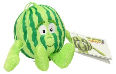 Produktbild von Kuschelplüschwassermelone, 15 cm