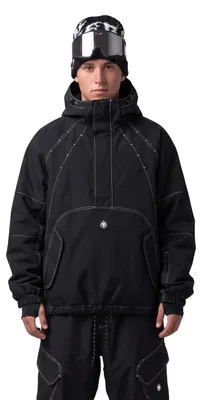 Produktbild von Snowboardjacke Univiteph Jkt Schwarz S, 15K Wassersäule, 10K Atmungsaktivität, abnehmbare Kapuze