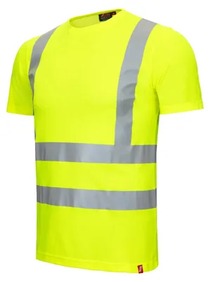 Produktbild von NITRAS MOTION TEX VIZ T-Shirt Kl. 2 Gr. 6XL hi-vis orange, 7008, Größe:M, Farbe:hi-vis gelb