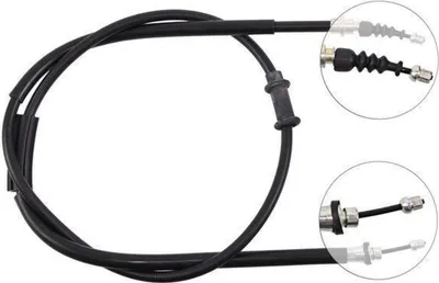 Produktbild von A.B.S. Handbremsseil Seilzug Feststellbremse für FIAT PUNTO (176) Hinten Rechts K10548